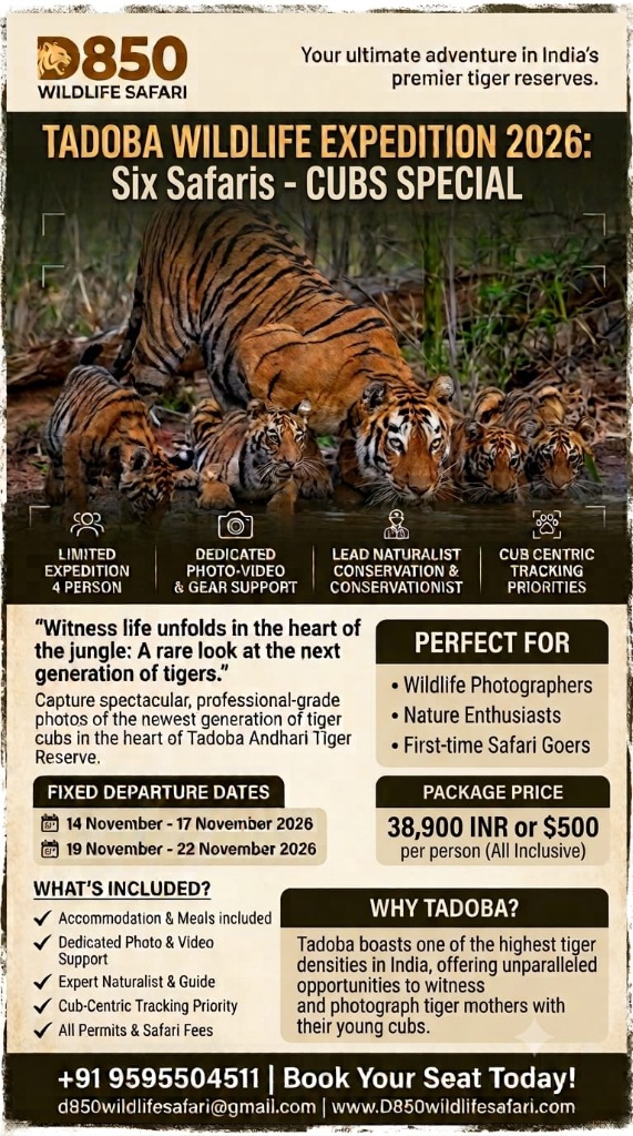 Cubs Special Safari Poster