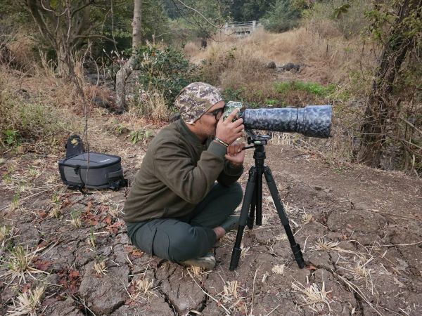 Vivek Waghmare, wildlife photographer and Tadoba safari guide